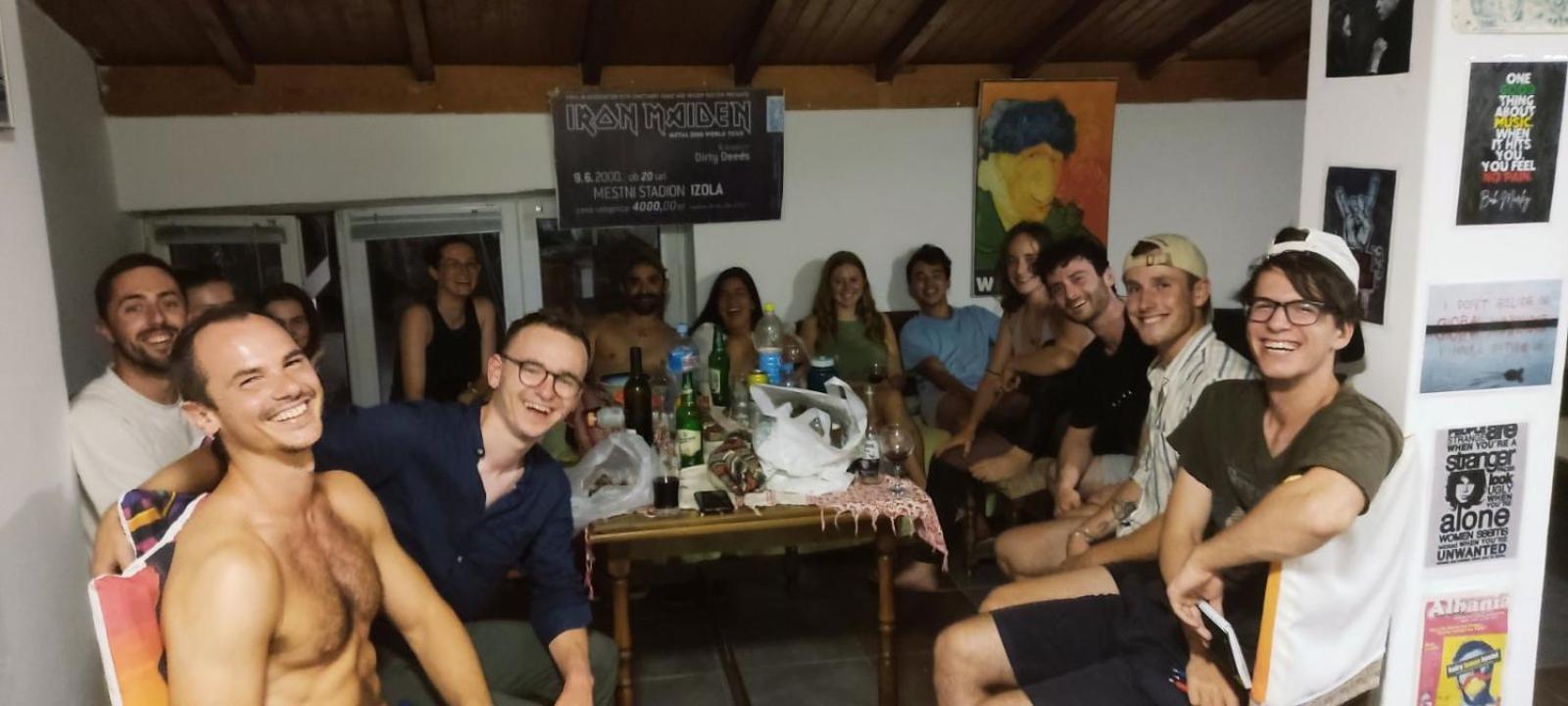 Blue Lake Hostel オフリド エクステリア 写真